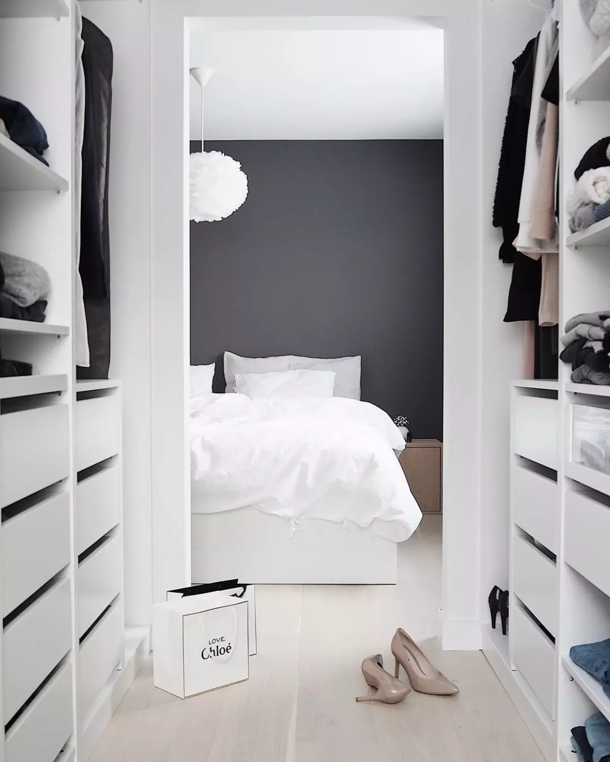 Idea Design Kis ruhásszekrény az egyszobás tanulmányi apartmanban