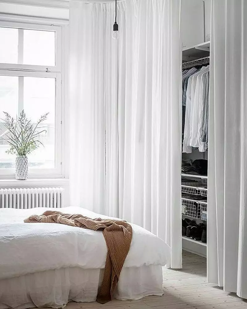 Lifehak Bedroom Wardrob Wardrob li Wêne Malicard