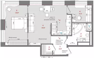 Bagaimana untuk menghidupkan perancangan percuma apartmen dalam perjalanan yang selesa 10959_36