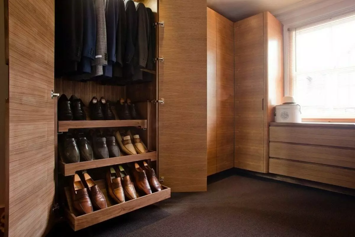 Desain ruang lemari pakaian: 70 ide yang Anda hargai 10960_103