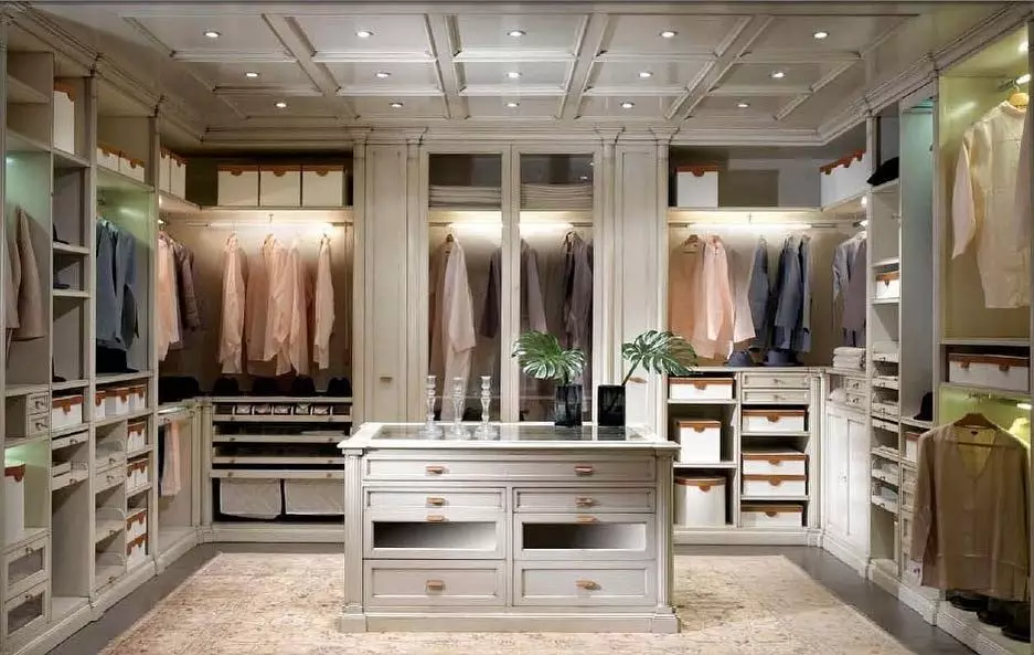 Desain ruang lemari pakaian: 70 ide yang Anda hargai 10960_134