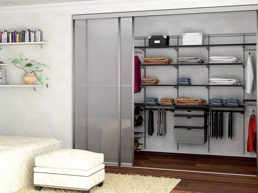 Desain ruang lemari pakaian: 70 ide yang Anda hargai 10960_54