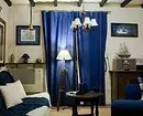 Μπλε εσωτερικό διαμέρισμα: 30 κομψά παραδείγματα και καλύτερους συνδυασμούς 10964_11
