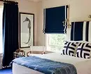 Blå lägenhet interiör: 30 eleganta exempel och bästa kombinationer 10964_12