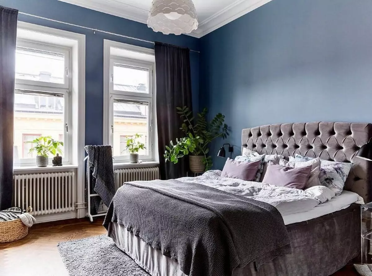 Blue Apartment Interior: 30 esempi eleganti e migliori combinazioni 10964_23