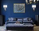 Blue Apartament Brendshme: 30 shembuj elegant dhe kombinime më të mira 10964_26