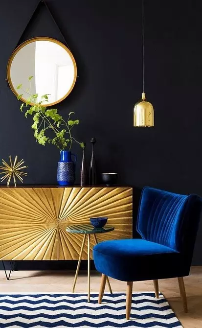 Blue Apartment Interior: 30 stijlvolle voorbeelden en beste combinaties 10964_30