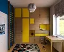 Interior del apartamento azul: 30 ejemplos elegantes y mejores combinaciones 10964_32