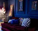 Сини стан Внатрешни работи: 30 стилски примери и најдобри комбинации 10964_41