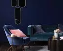 Interior del apartamento azul: 30 ejemplos elegantes y mejores combinaciones 10964_46
