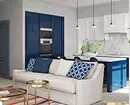 Interior Apartemen Biru: 30 Contoh Bergaya dan Kombinasi Terbaik 10964_5