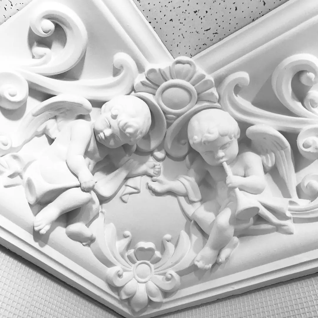 Plastiki Polyurethane Foam Plaster Stucco muClassic Interior Photo Stret