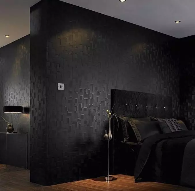 Dark Bedroom Design: 57 luxury ideas. 10968_108