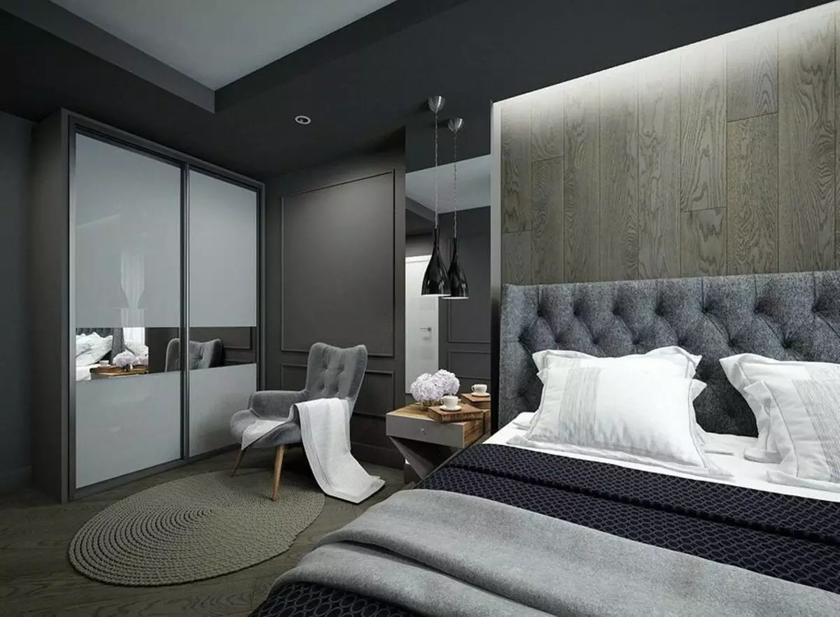 Design camera da letto buia: 57 idee di lusso 10968_57