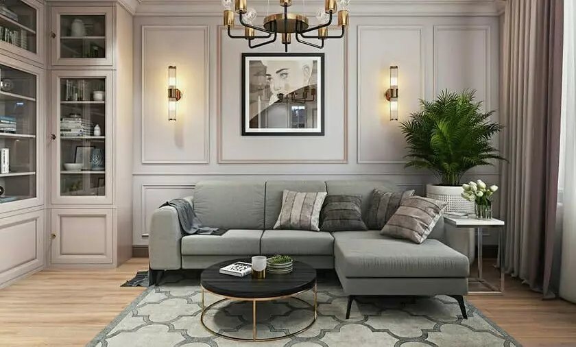 Moderný interiér obývacej izby: 50 štýlových možností 10969_105