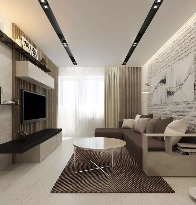 Modernes Interieur des Wohnzimmers: 50 stilvolle Optionen 10969_31