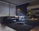 Apartment design in black color: 8 tips and 20 examples of registration 10973_22