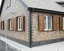 Како да се украсуваат фасадата на куќата со завршна обработка и декорација: 15 стилски опции 10983_36