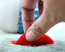 Cara ngilangi Plastikin saka Karpet kanthi cepet lan tanpa tilak 1099_9