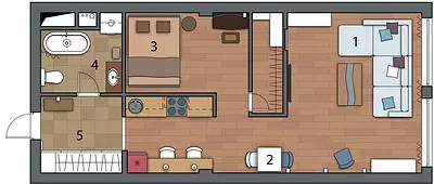 Kekere cozy loft ni ile ti ile-iṣẹ iṣaaju 11028_27