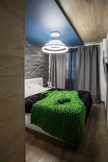 Стан со три спални во центарот на Москва: мансарда со ретро елементи 11066_135
