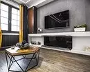 Drie-slaapkamer woonstel in die middel van Moskou: hok met retro-elemente 11066_24