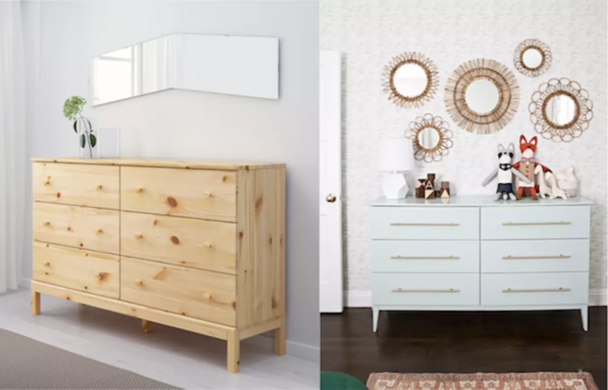 Dresser Tarva IKEA Transformation