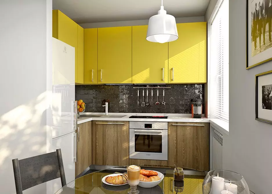 How to organize space in a small kitchen: 11 useful tips 11072_11