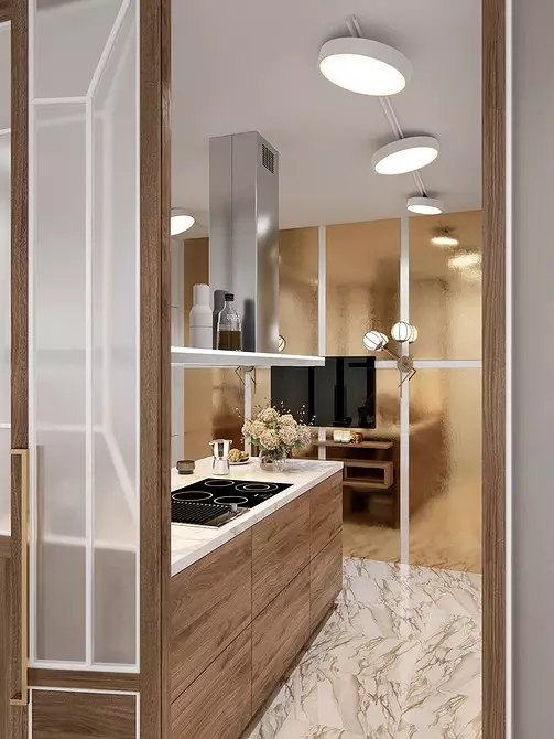 Design de um apartamento de quatro quartos com sauna e zona de Chilaut 11084_37