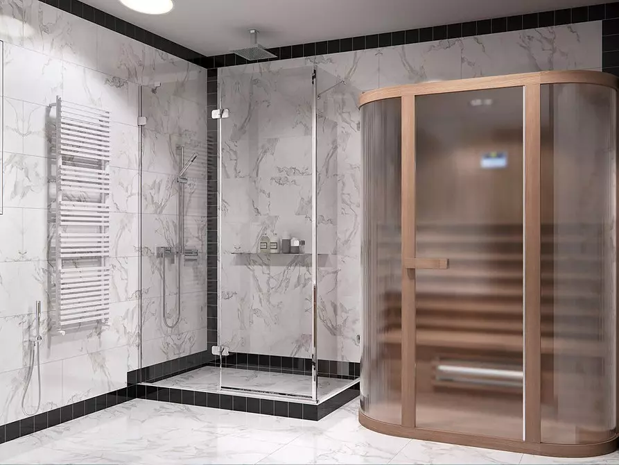 Desain apartemen papat kamar turu karo zona sauna lan chilaut 11084_50