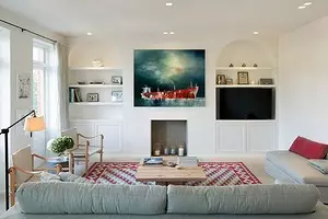 How to transform the living room: 12 express ideas that you like 11090_1