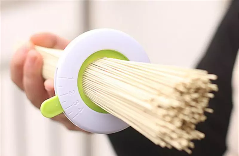 Device for measuring the amount of spaghetti