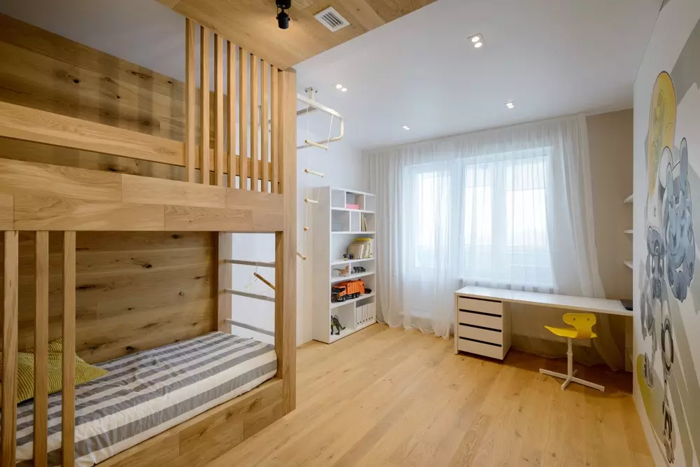 Nagu kolme magamistoaga apartement, et teha neljatuba: näide meelega korraldatud ruumi 11139_32