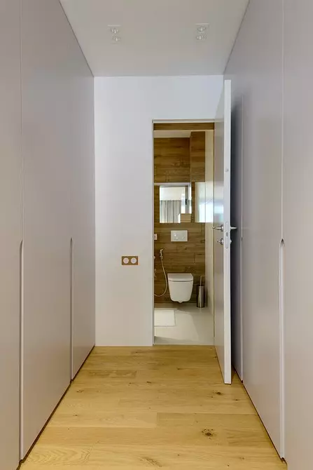 Ca un apartament cu trei dormitoare pentru a face o cameră de patru camere: un exemplu de spațiu organizat cu mintea 11139_36