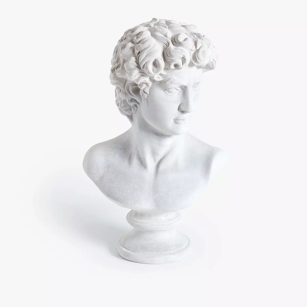 Busto de gesso como foto decoração