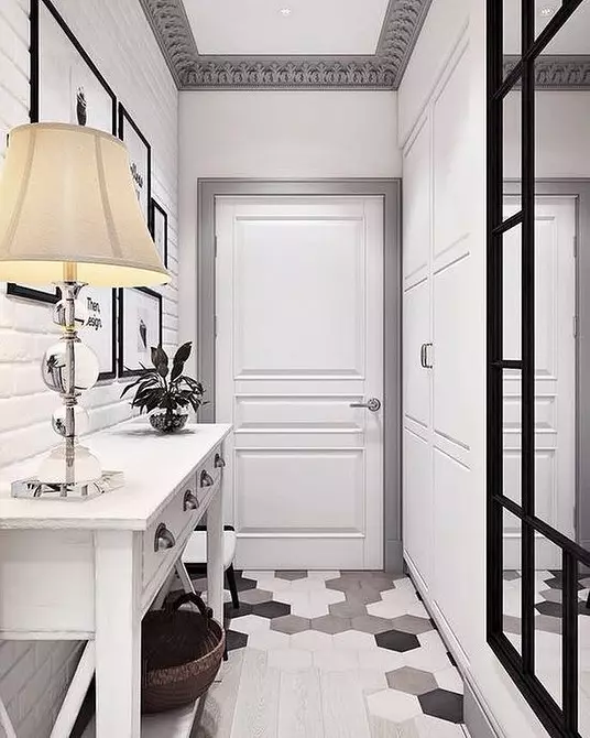 아파트의 복도 디자인 : 작은 공간을 세련되고 편안하게 만드십시오. 11160_16