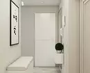 Dizajni i korridorit në apartament: të bëjë një hapësirë ​​të vogël elegant dhe të rehatshme 11160_35