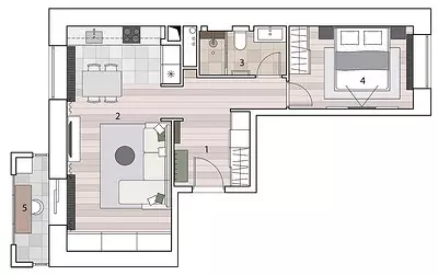 Moderno diseño doble: apartamento luminoso para el trabajo y la recreación. 11178_10