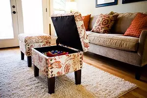 7 jenis perabot yang tidak dijangka yang boleh digunakan untuk penyimpanan di sebuah apartmen kecil 11189_1