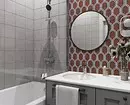 Кичинекей ваннааны тандоо үчүн кандай мозаика: кеңештер жана 60 сүрөт 11192_102