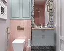 Chọn gạch để lựa chọn cho một phòng tắm nhỏ: Mẹo và 60 ảnh 11192_116