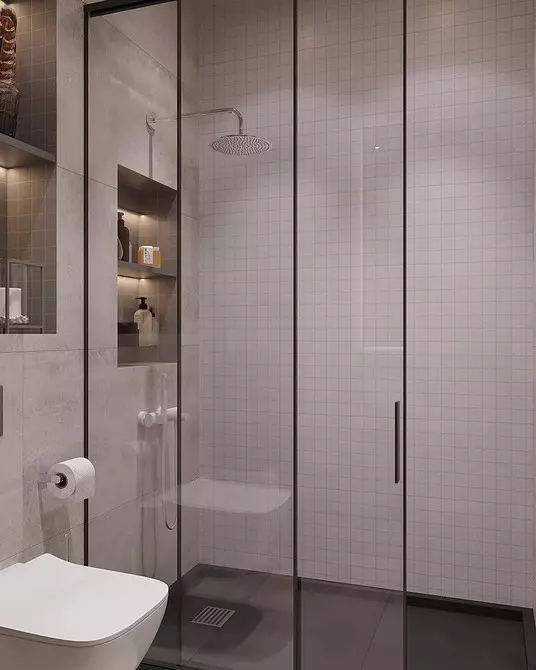 Chọn gạch để lựa chọn cho một phòng tắm nhỏ: Mẹo và 60 ảnh 11192_23