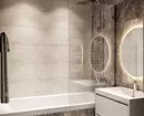 Кичинекей ваннааны тандоо үчүн кандай мозаика: кеңештер жана 60 сүрөт 11192_43