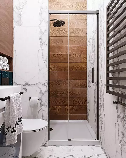 Kokia plytelių rinktis mažam vonios kambariui: patarimai ir 60 nuotraukų 11192_51
