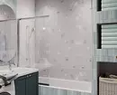 Жижиг угаалгын өрөө сонгохын тулд ямар хавтанг сонгох вэ: зөвлөмж, 60 зураг 11192_71