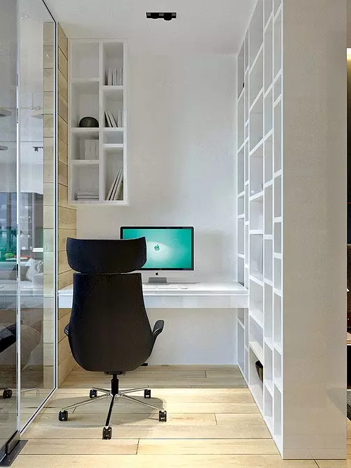 Apartemen Desain Kontemporer dan Ringkas: Ruang Terorganisir Kompeten untuk Pria 11201_8