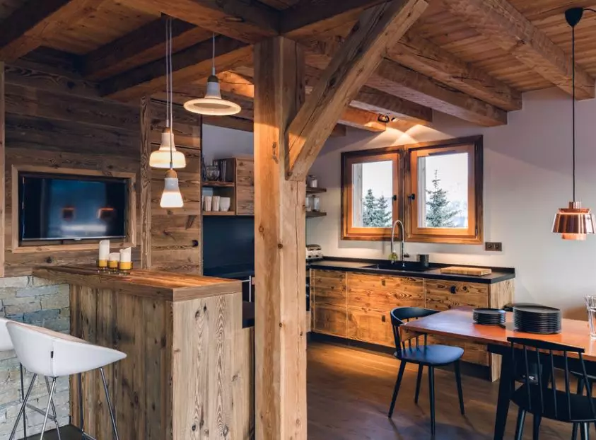 15 acogedores interiores de chalet