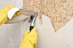 Как да премахнете тапета от стените: 4 начина за различни материали 1122_1