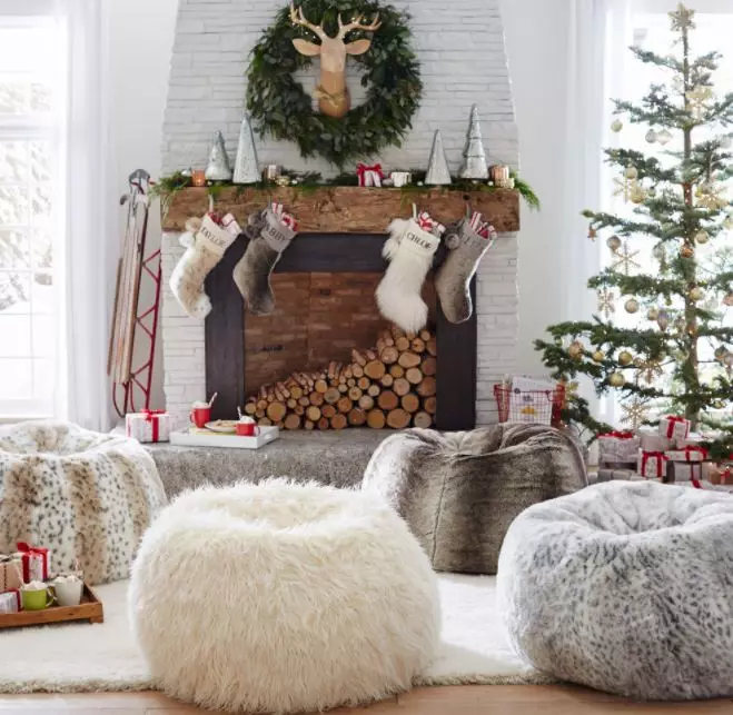 10 Kouzelné vánoční interiéry z celého světa