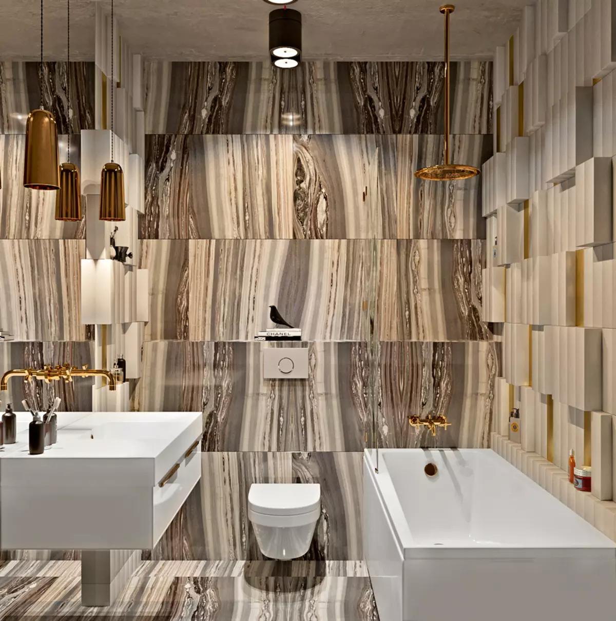 12 proiecte de design de baie